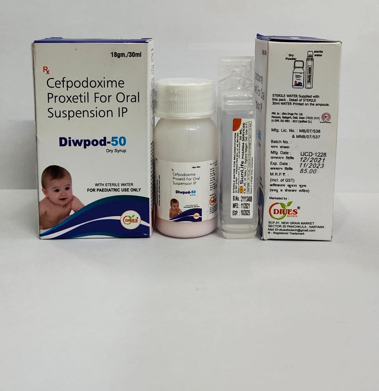 DIWPOD-50 Dry Syrup